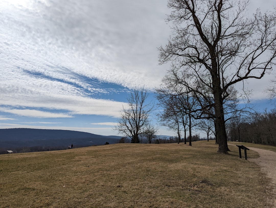 A hillside home build site showing excavation, retaining walls, and a long gravel driveway common in West Virginia terrain